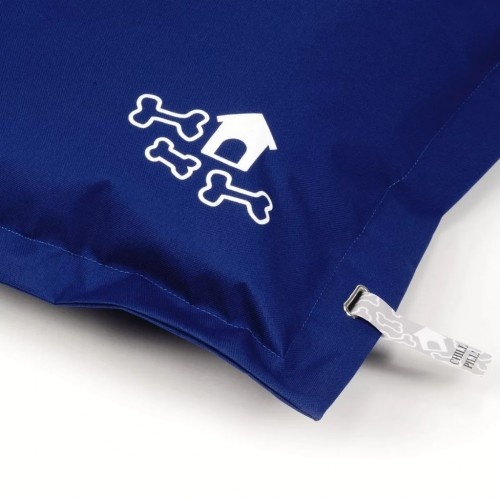 Colchão azul de nylon para cães