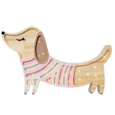 Little Lights Lampe Hundevalp, Strawberry Cream