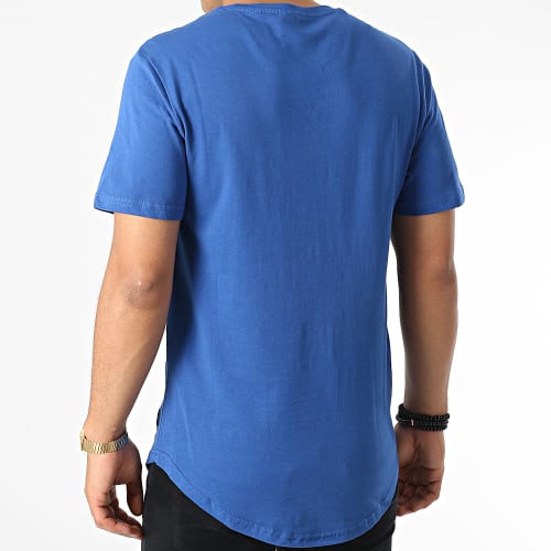 Tee Shirt Oversize Matt Longy Bleu Roi