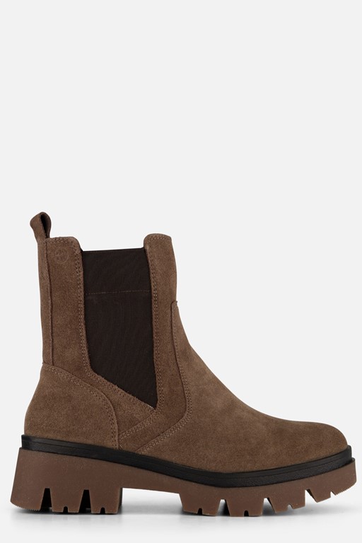 Tamaris Chelsea boots cognac Leer