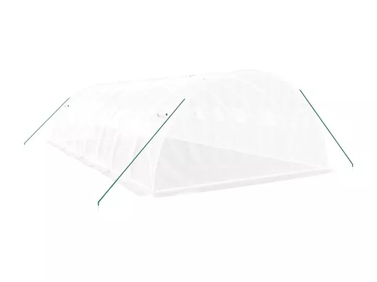 Serre tente abri plante blanche 8 x 4 x 2 cm 02_0044575