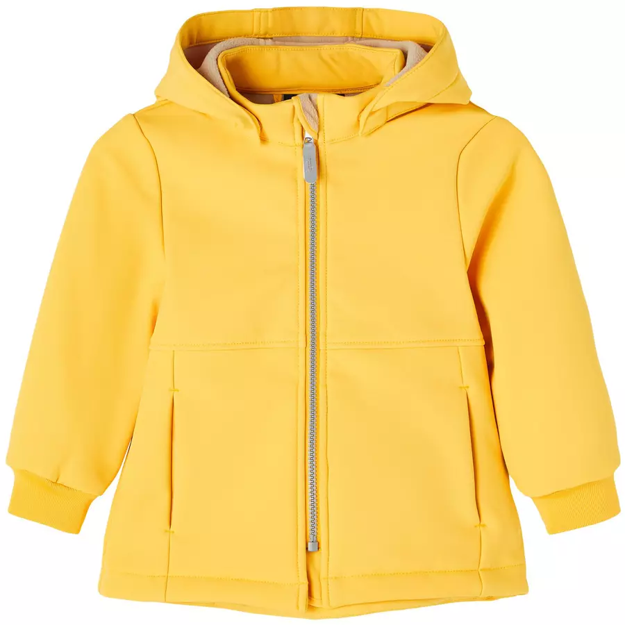 name it Softshelljacke Magic Nmmalfa Spicy Mustard