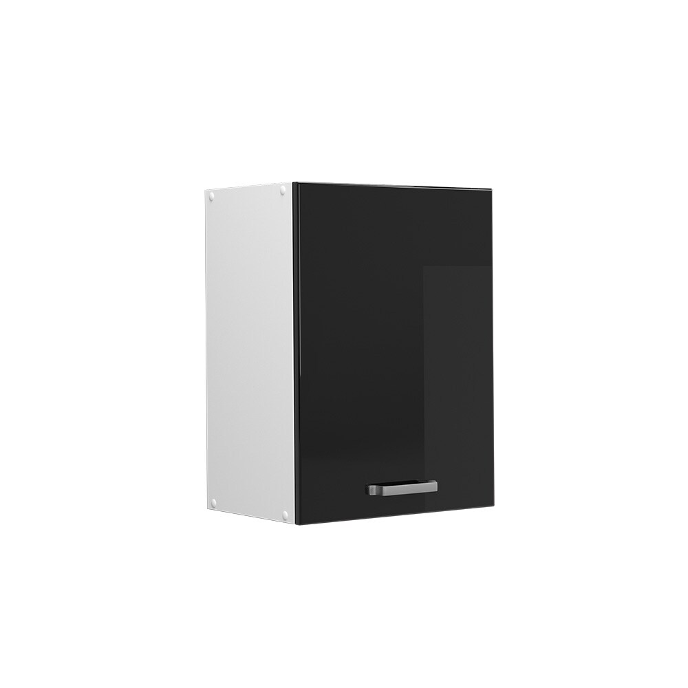Vicco Hängeschrank Küchenschrank R-Line Solid Weiß Schwarz 45 cm modern