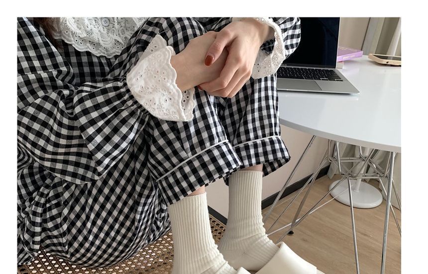 Honkizz - Effen platform pantoffels voor thuis