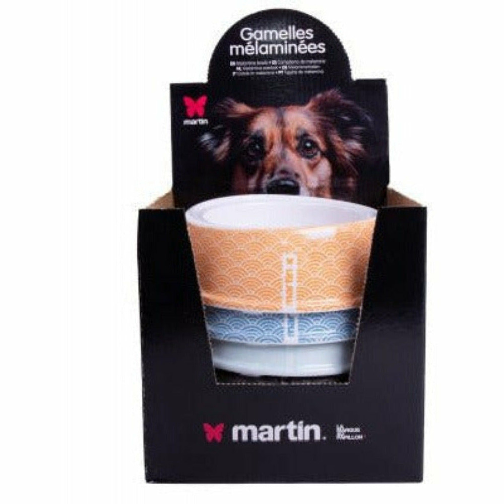 Lot de 6 gamelles pour chiens mélaminées collection japan