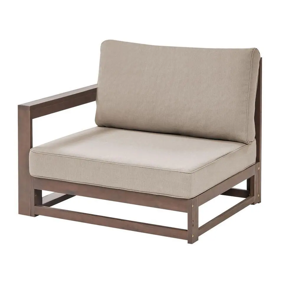 TIMOR II - Loungebank - Donkerhout - Acaciahout