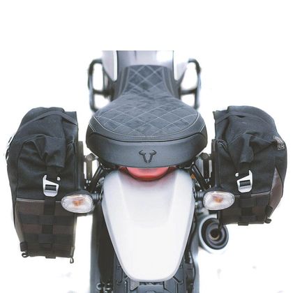 Sacoches cavalières SW-MOTECH LC2 coté droit (13.5 litres) l'unité Universel - Noir / Marron