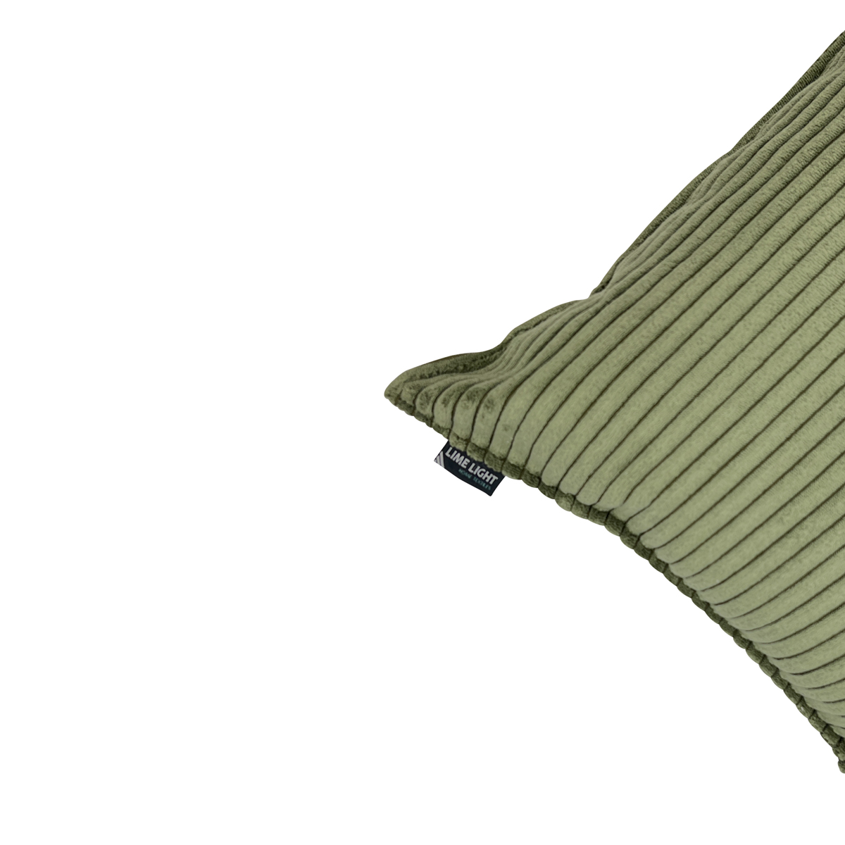 Sierkussen Rib salie 43x70 cm