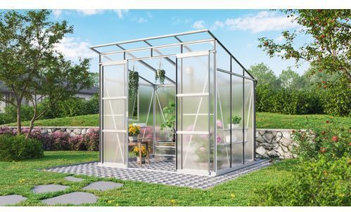 Vitavia - Playa - Tuinkas - Groen - Staal - 2,25m Hoog