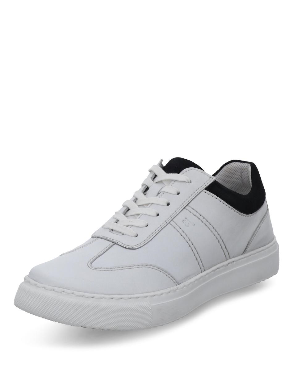 Sneaker Forrest 01, weiss-blau