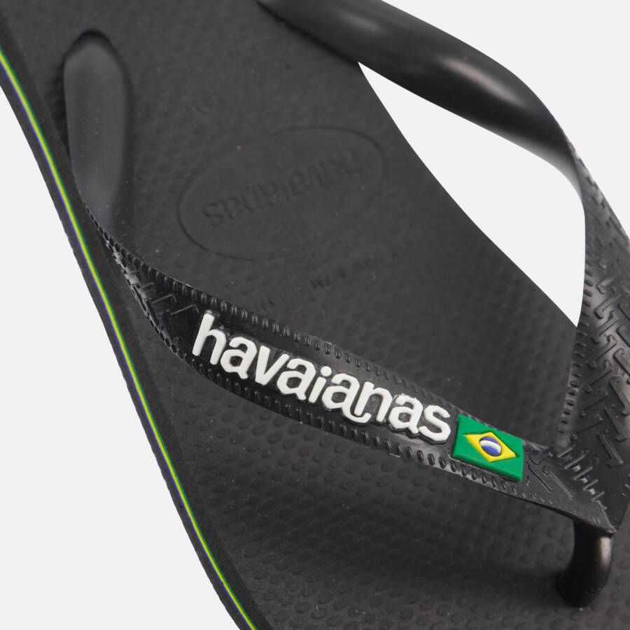 Havaianas Teenslippers Brasil Logo zomerschoen slippers poolslides met logo-opschrift