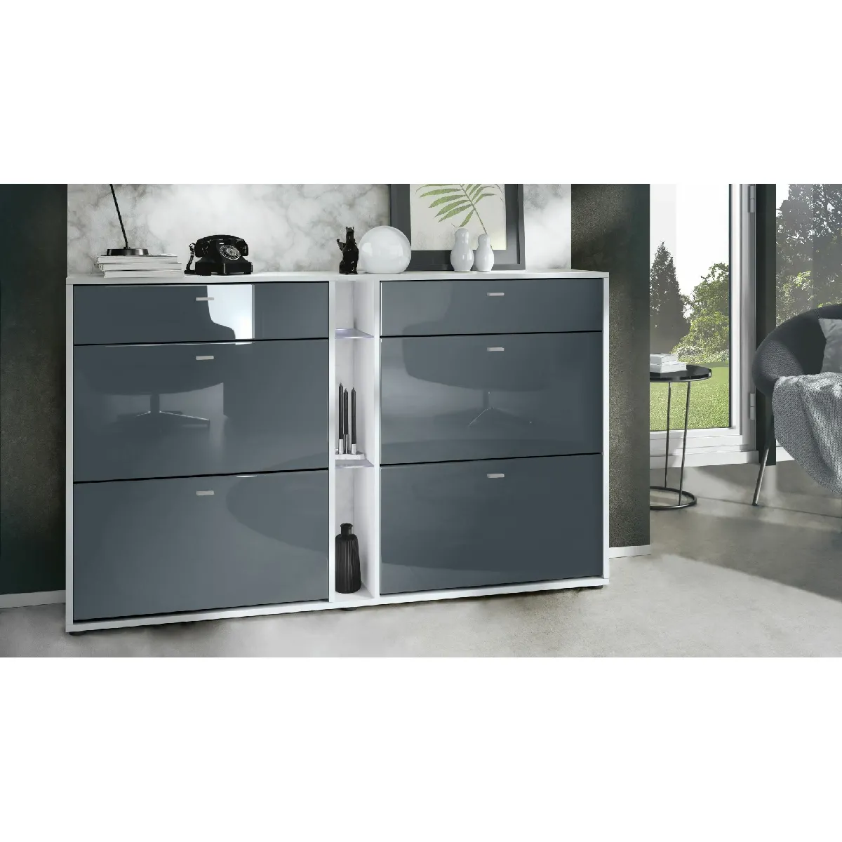 MPC Blanc Mat Et Gris