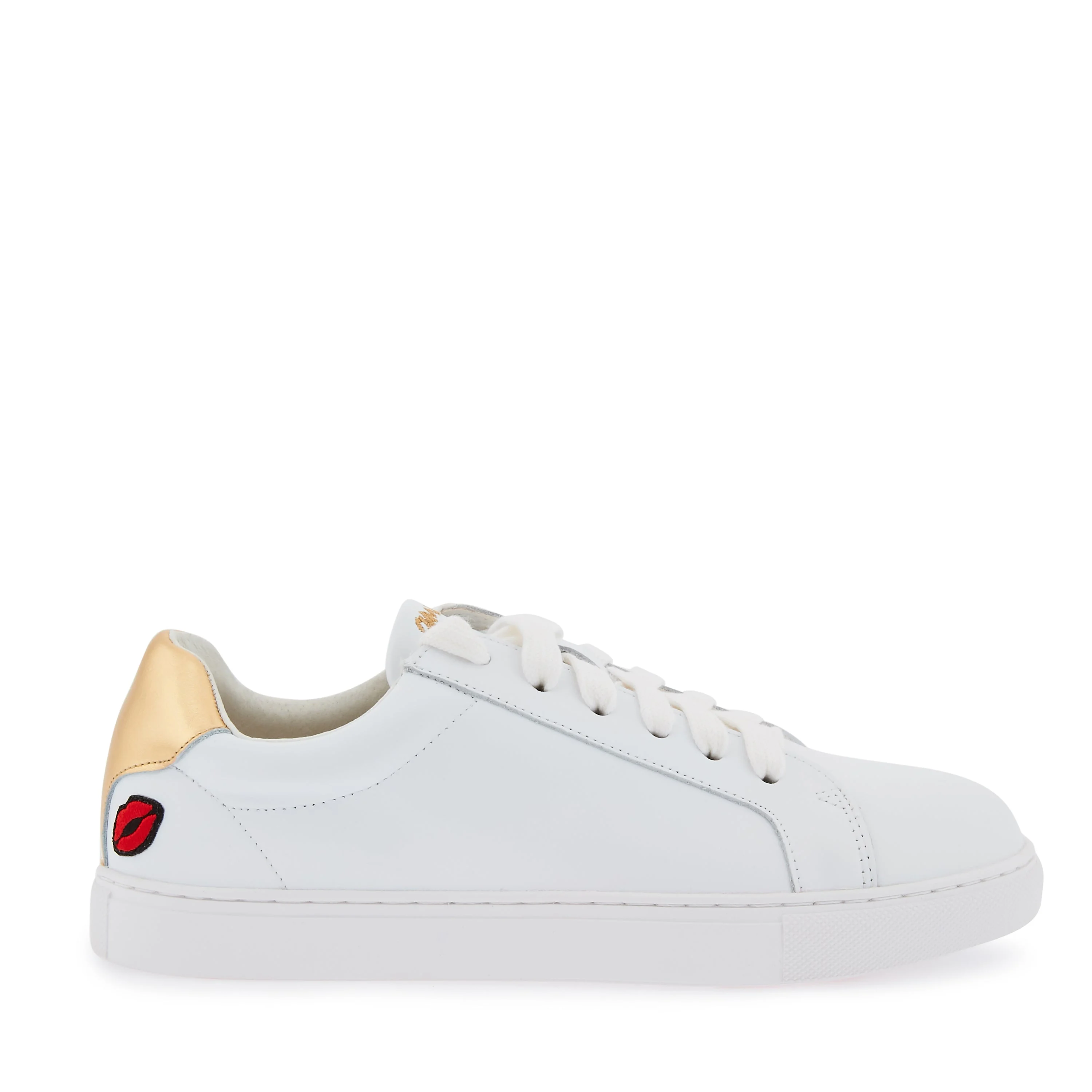 SIMONE PETIT AMOUR - Sneakers en cuir | Blanc