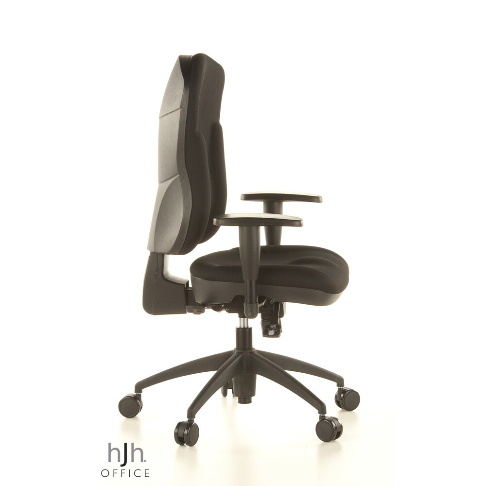 Profi Bürostuhl WELLPOINT 30 K2 Stoff mit Armlehnen (höhenverstellbar) Topstar