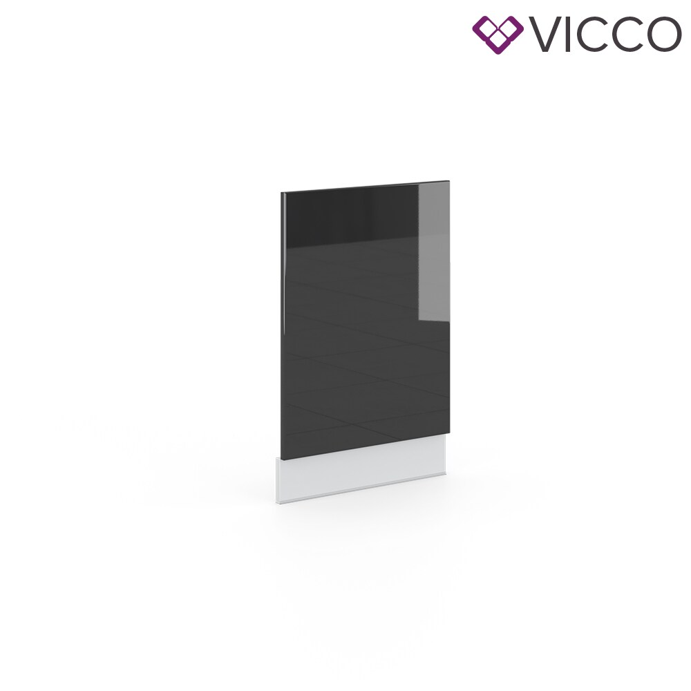 VICCO Geschirrspülerblende 45 cm Anthrazit Küchenzeile Unterschrank Fame