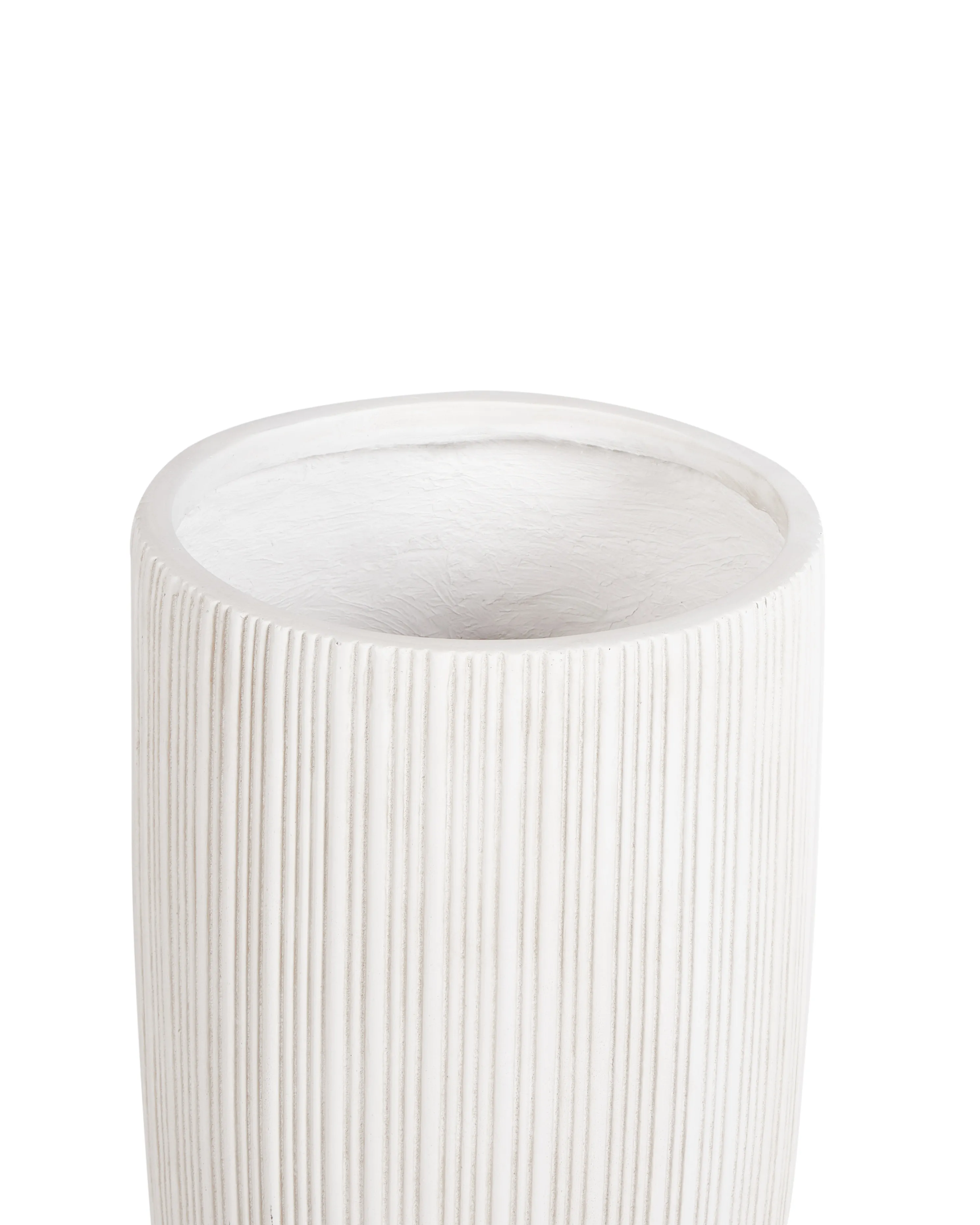 Bloempot ZELKOVA 35 cm Lichtbeige