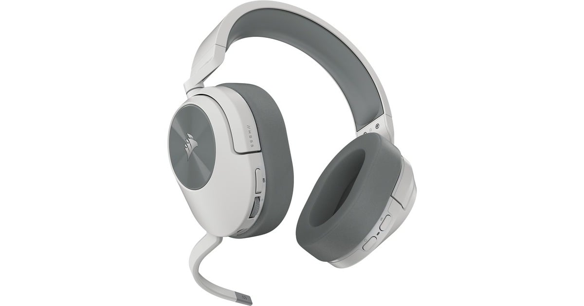 CorsairHS55 Wireless over-ear gaming headset  (Wit, Bluetooth, pc)