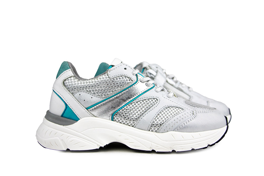 Hip Sneaker Zilver Combi