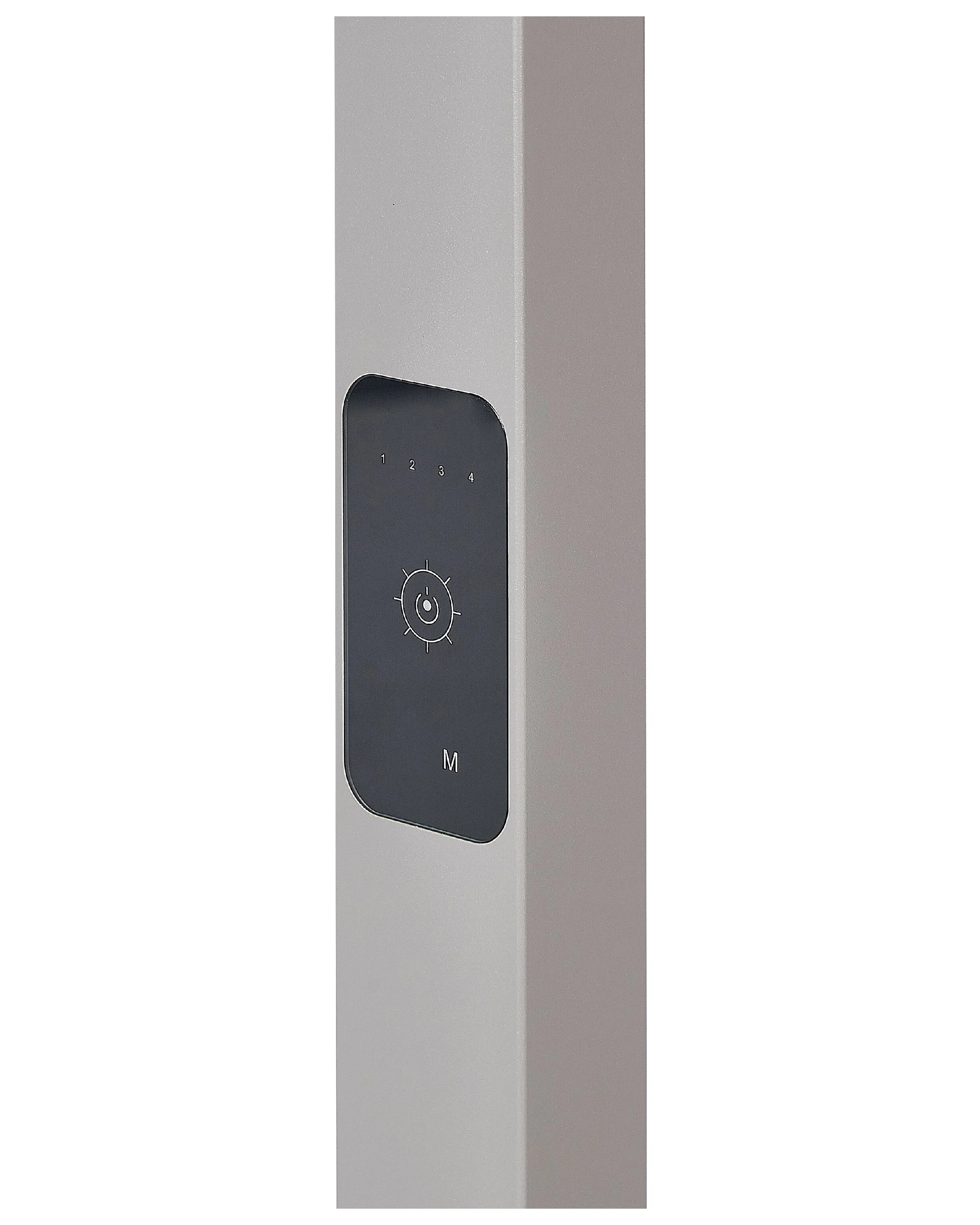 LED staande lamp SCULPTOR met bewegingssensor Metaal Zilver
