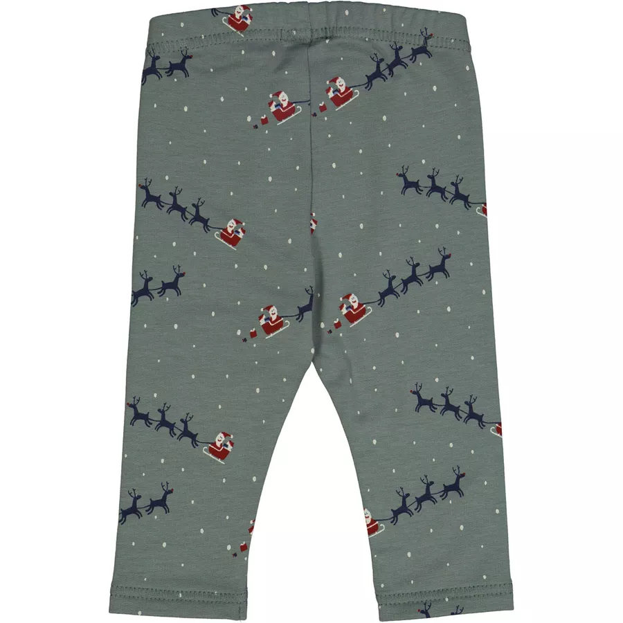 Müsli Babyleggings greenblueRusset