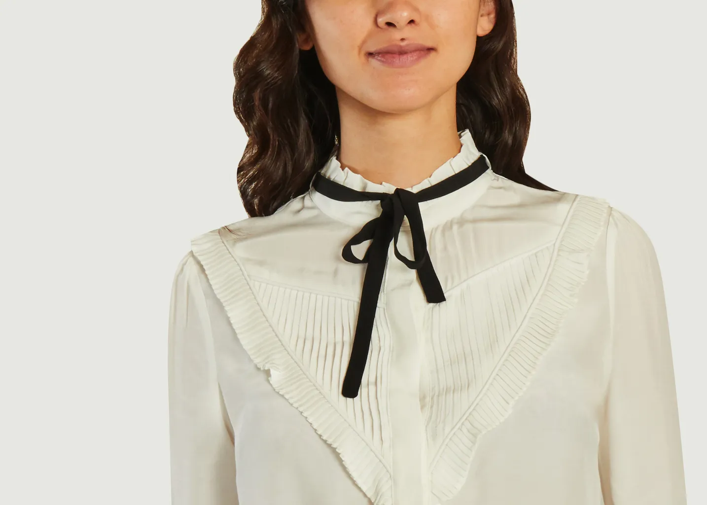 Chemisier col lavallière Lady Suncoo
