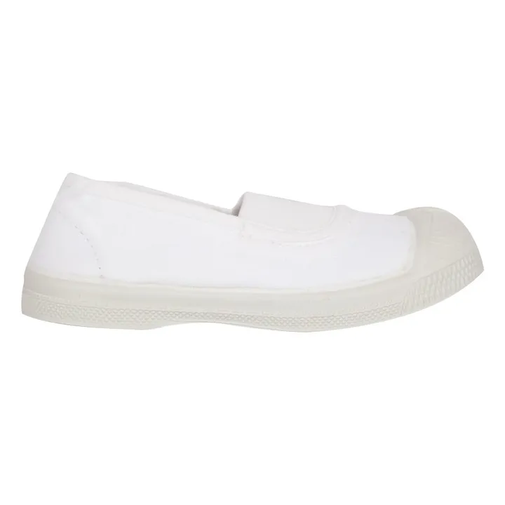 Bensimon Tennis Elastique Vegan | Blanc