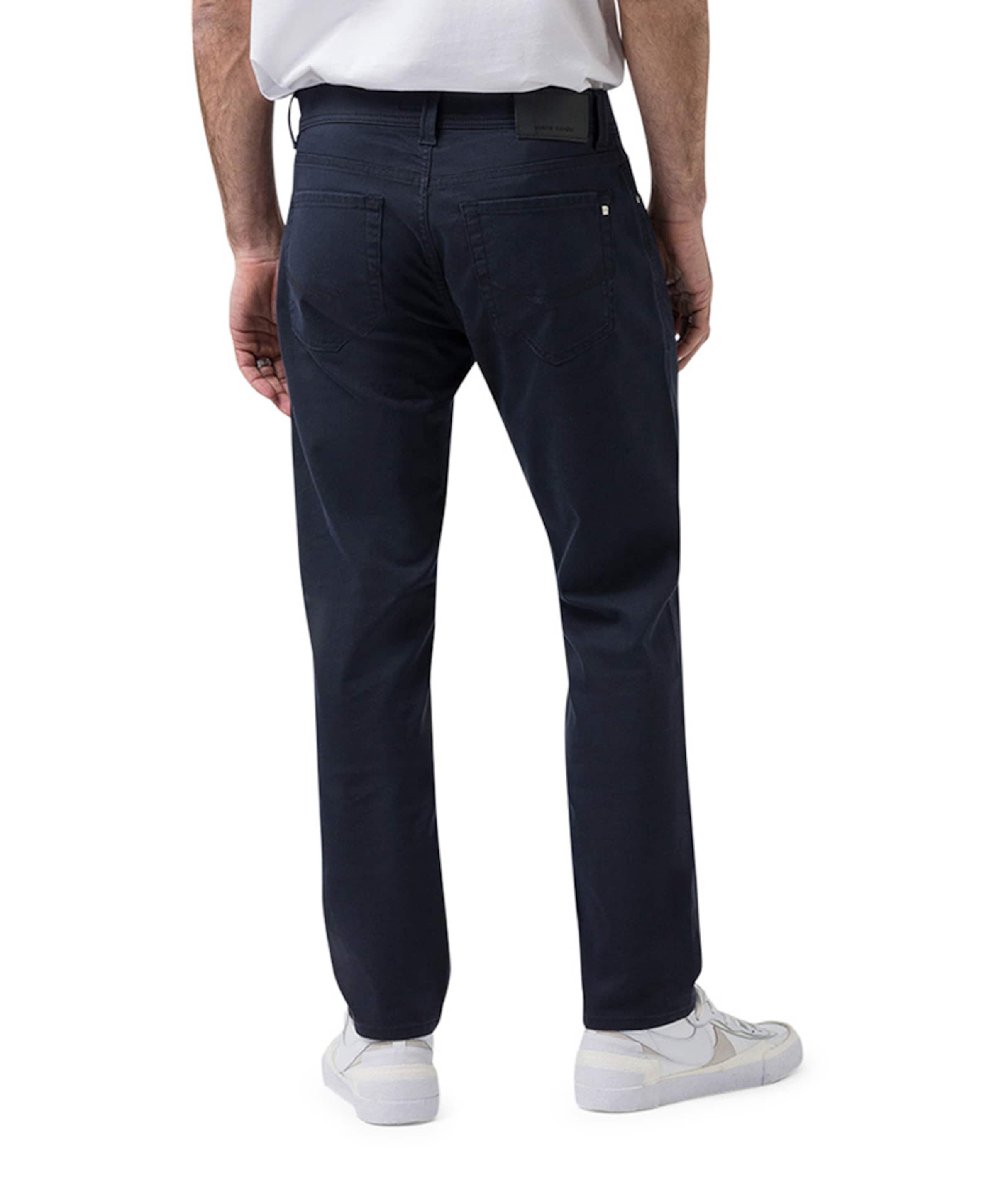 Pierre Cardin Lyon tapered heren broek blauw