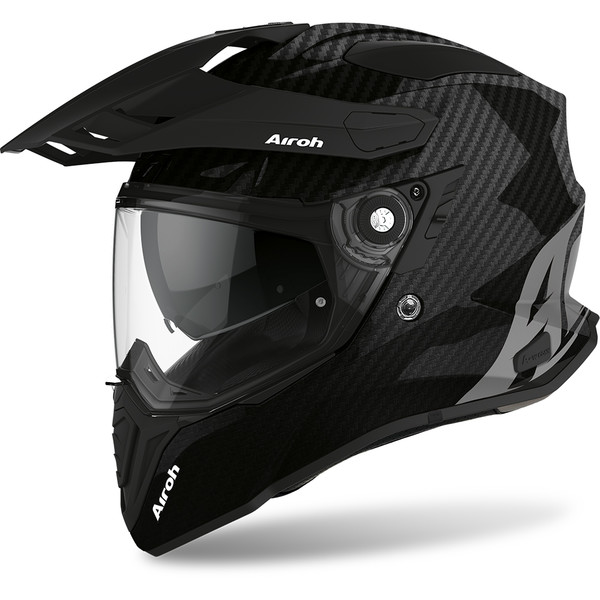 Airoh - Casque Commander Carbon Carbone / Noir / Gris