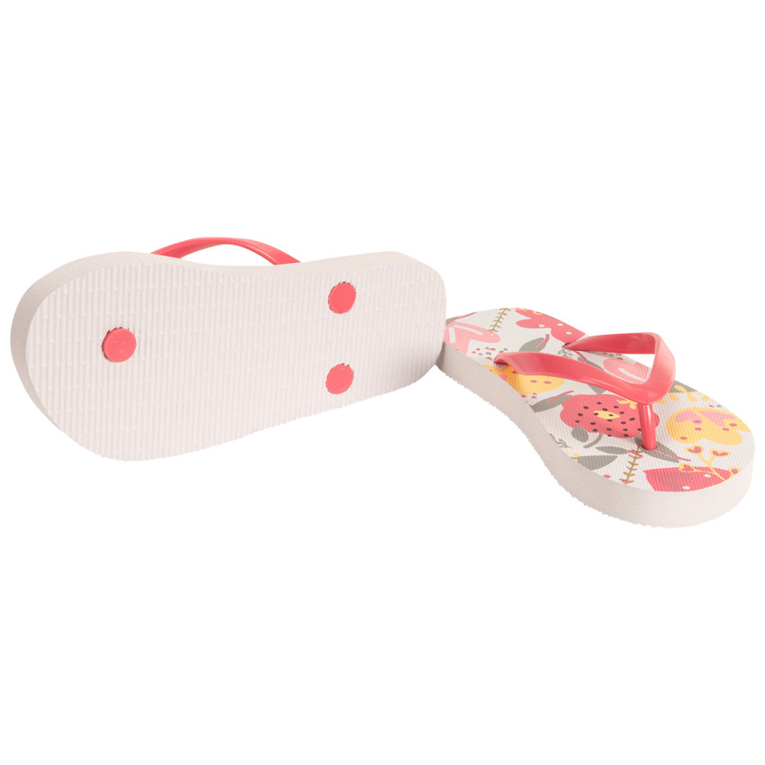 Tongs imprimé floral pour fille