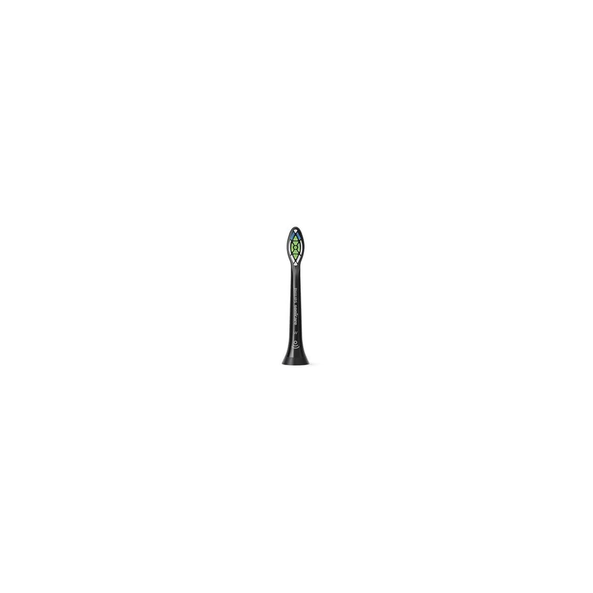 Philips Tannbørstehoder HX6068/13 Sonicare W2 Optimal White Heads, For voksne, Antall børstehoder inkludert 8, Sonic-teknologi, Svart