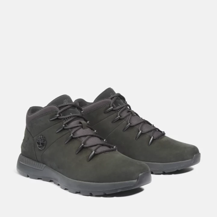 Bottine de randonnée Sprint Trekker pour homme en noir monochrome