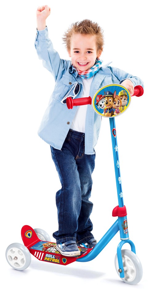 Paw Patrol løbehjul med 3 hjul