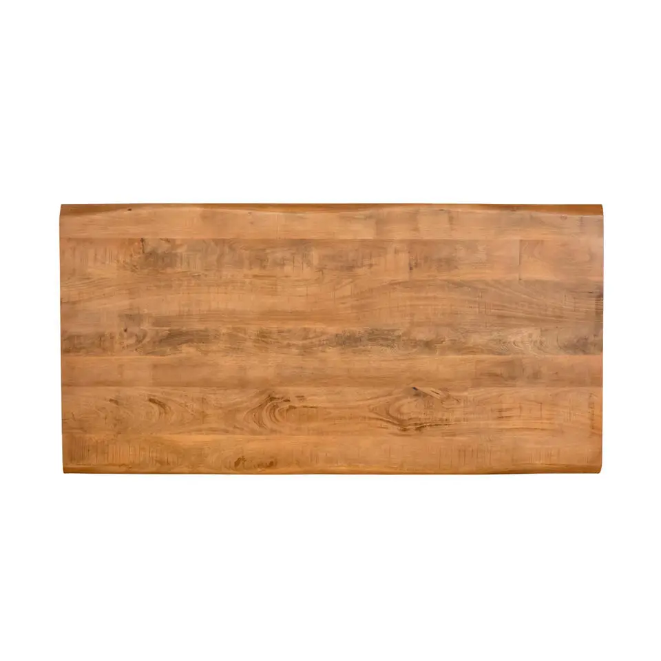 Eettafel Rechthoek Naturel Hout - 160x90x76cm - Denver