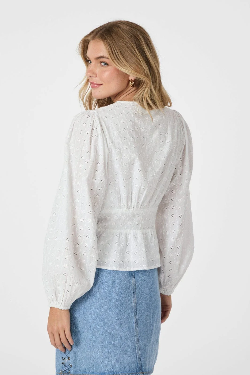 Neo Noir Neroni Embroidery Blouse 166019