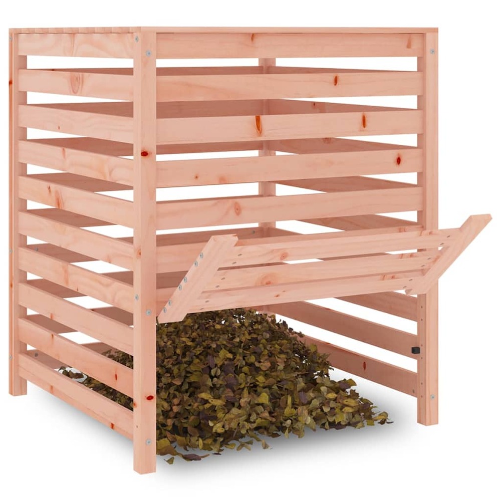 Composteur 82,5x82,5x99,5 cm bois de douglas massif