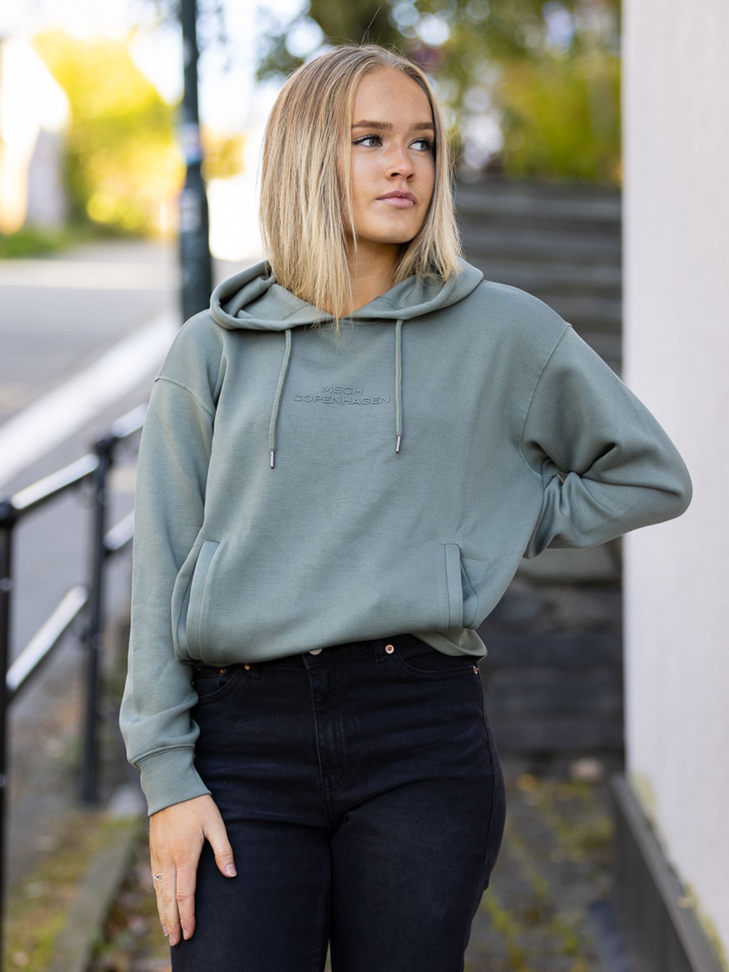 Ima DS Logo Hood Sweatshirt