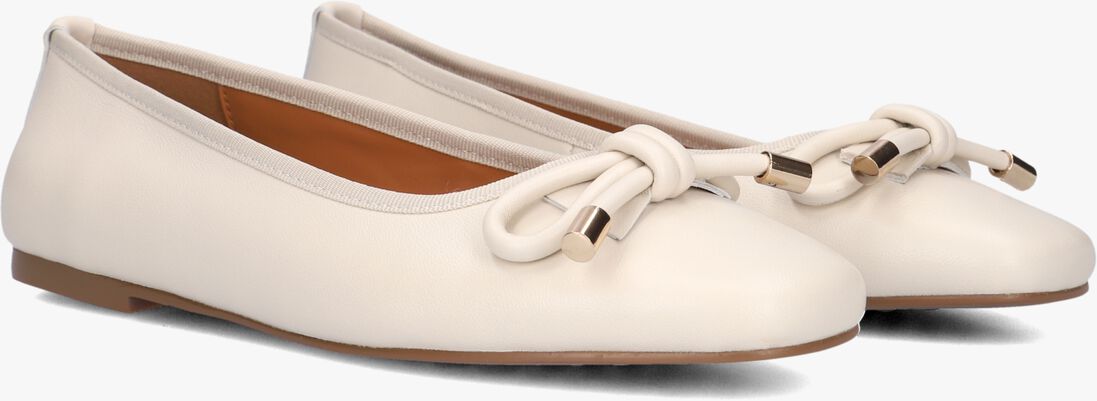 beige stefano lauran ballerina's ss36100