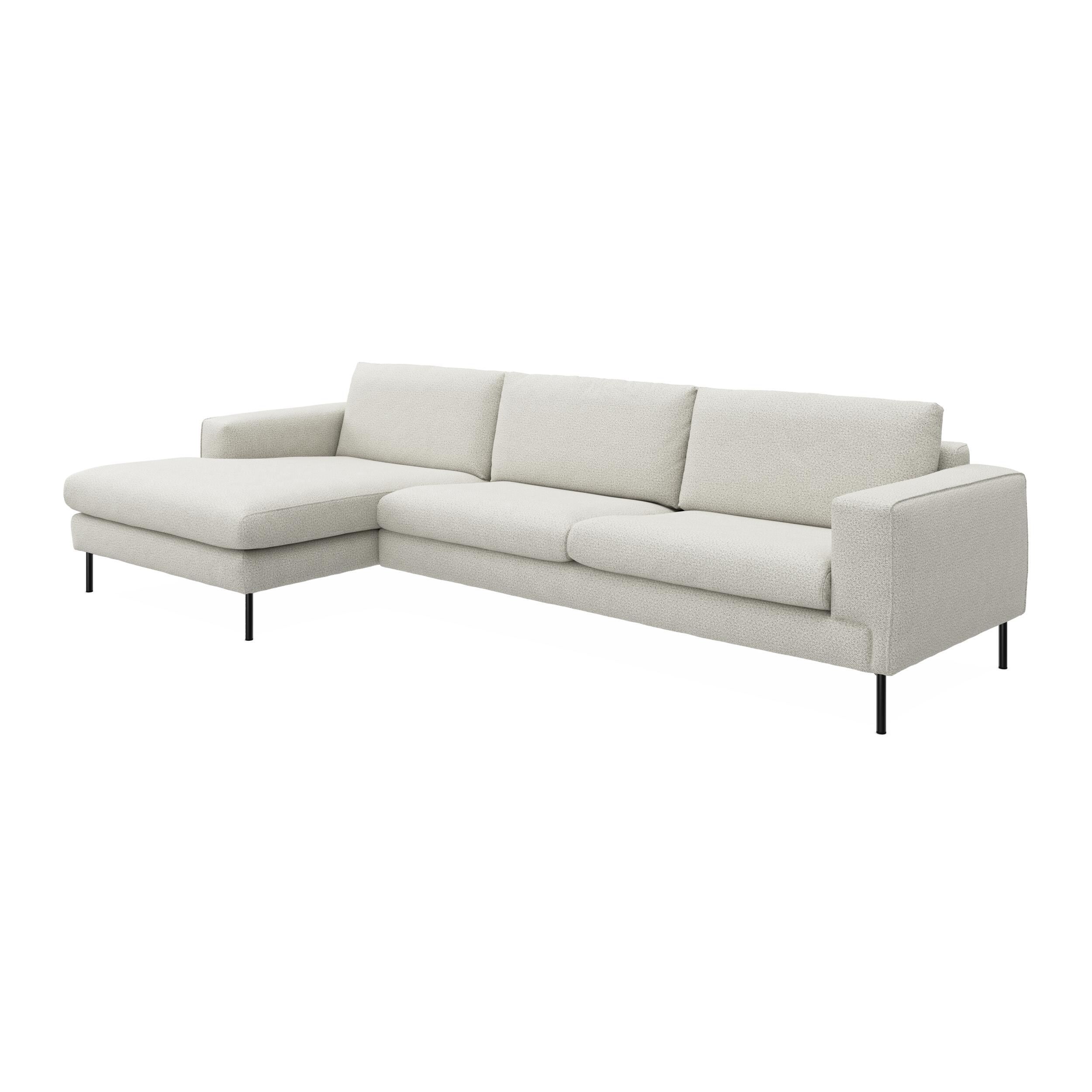 Nyland venstrevendt sofa med chaiselong