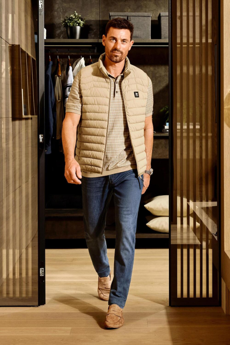 Vanguard camel heren polo