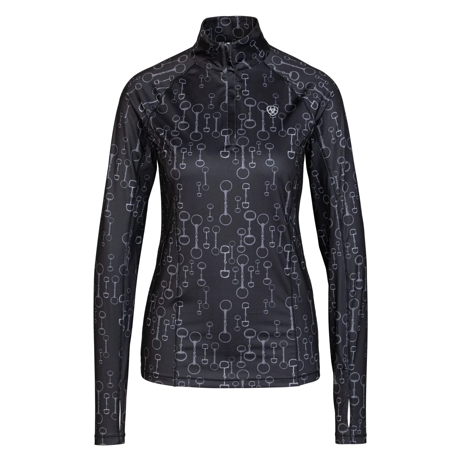 ARIAT Funktionsshirt Lowell 2.0 - black bit print