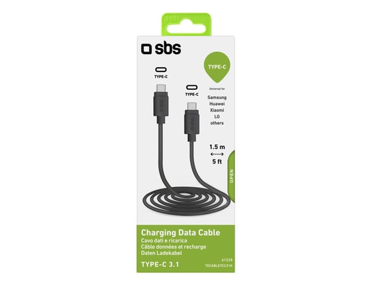 SBS - Câble USB Type C 3.1 vers Tpe C
