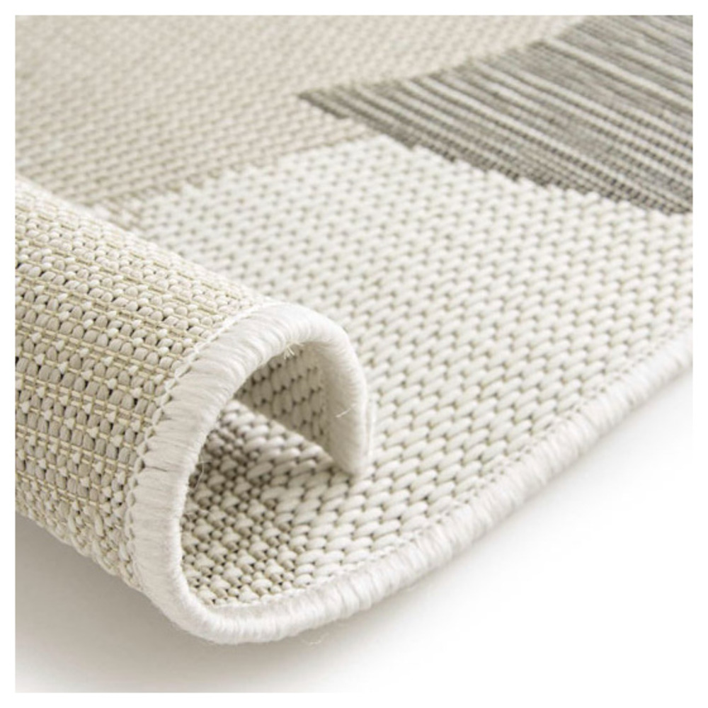 Tapis d'intérieur ou d'extérieur - vanille - beige naturel - 80 x 150 cm