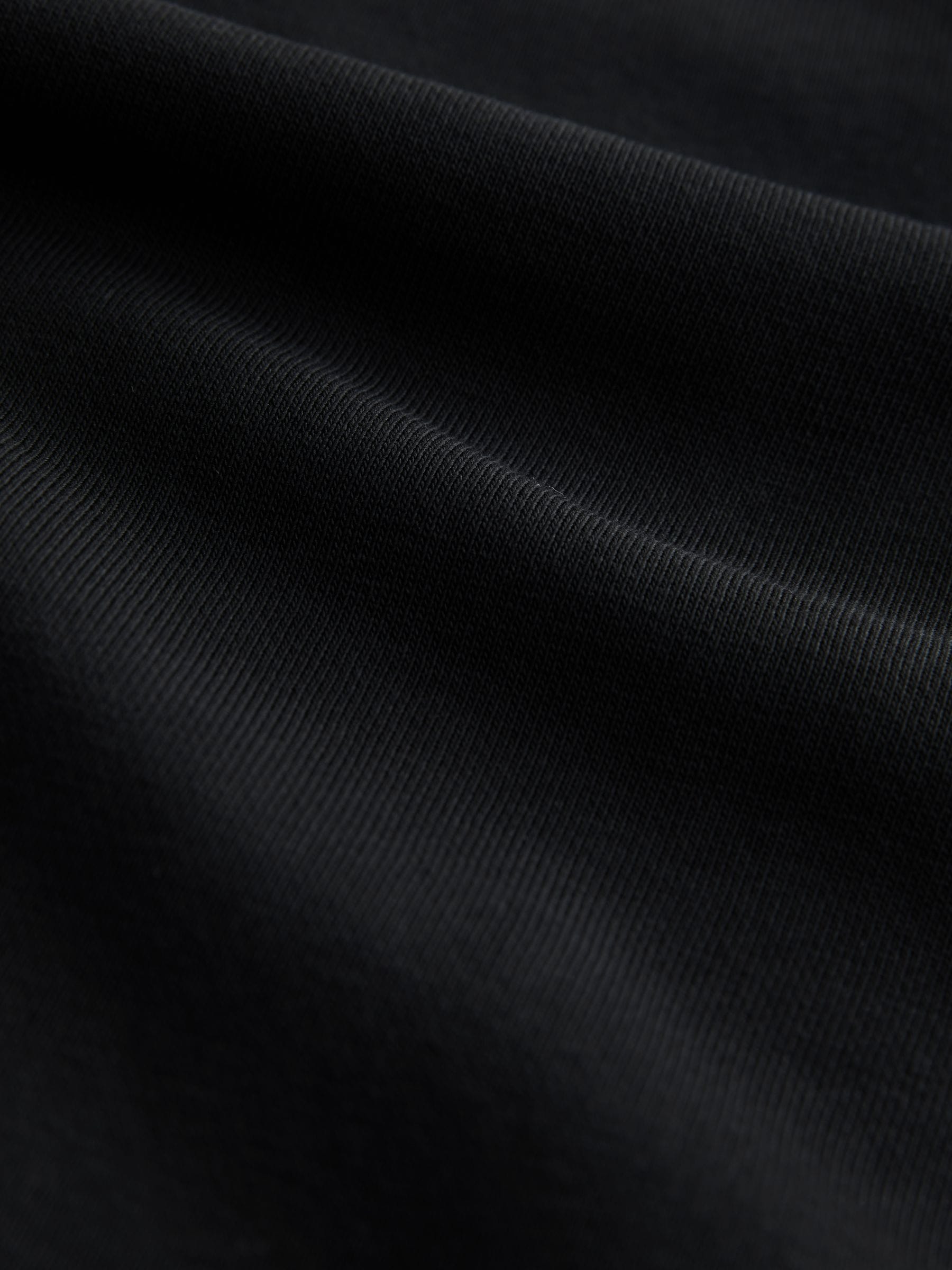 Zwart - Kwartrits - Sweatshirt van jersey met hoog katoengehalte