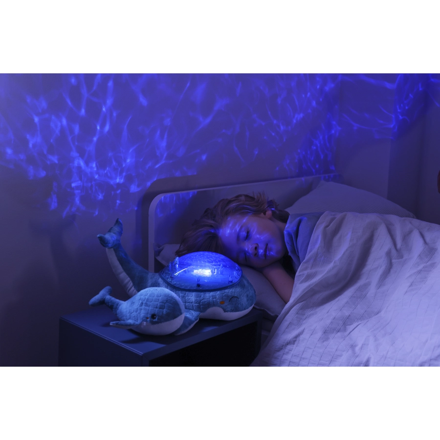 cloud-b® Tranquil Walfamilie, blau