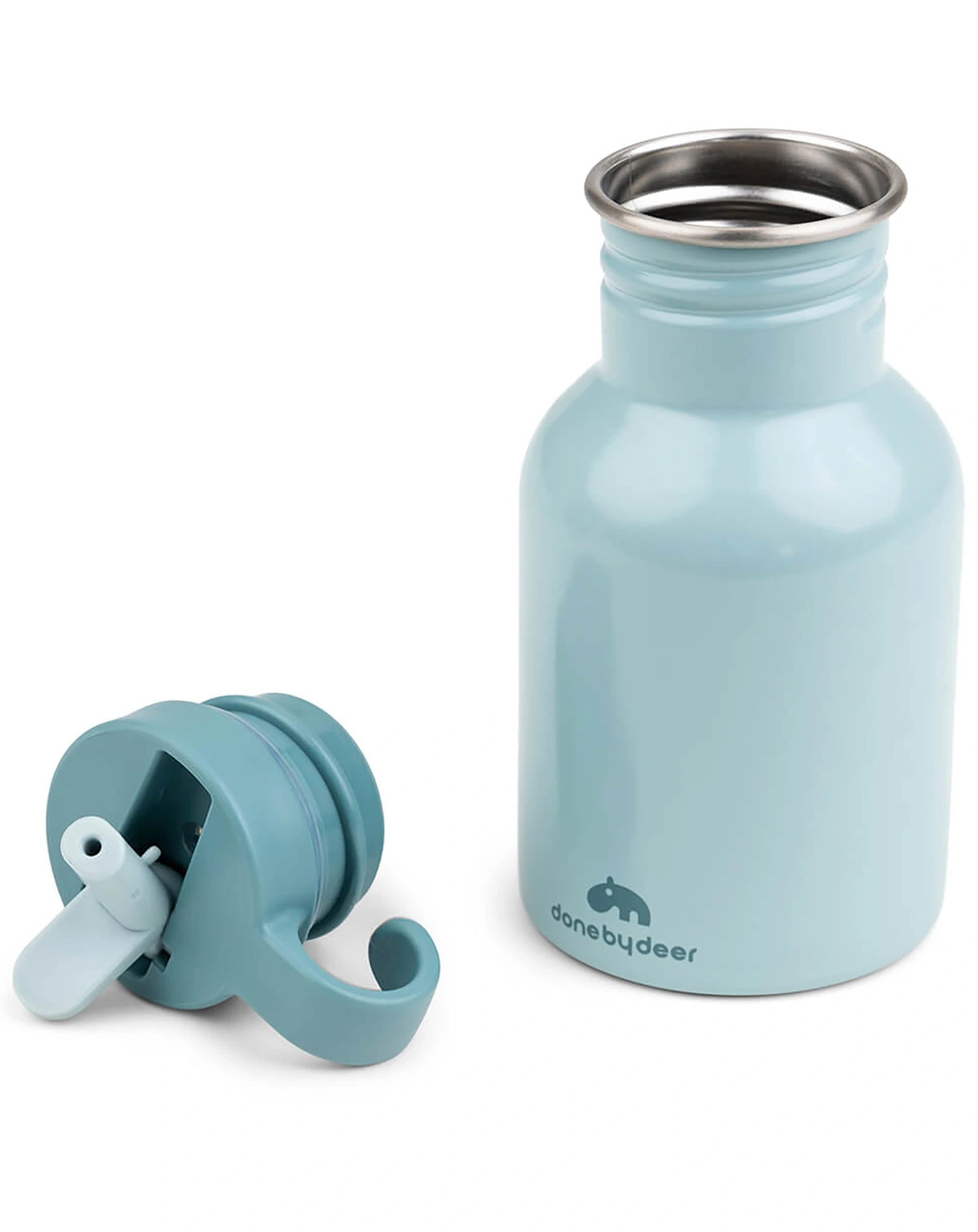 Edelstahl-Trinkflasche ELPHEE (350ml) in blau
