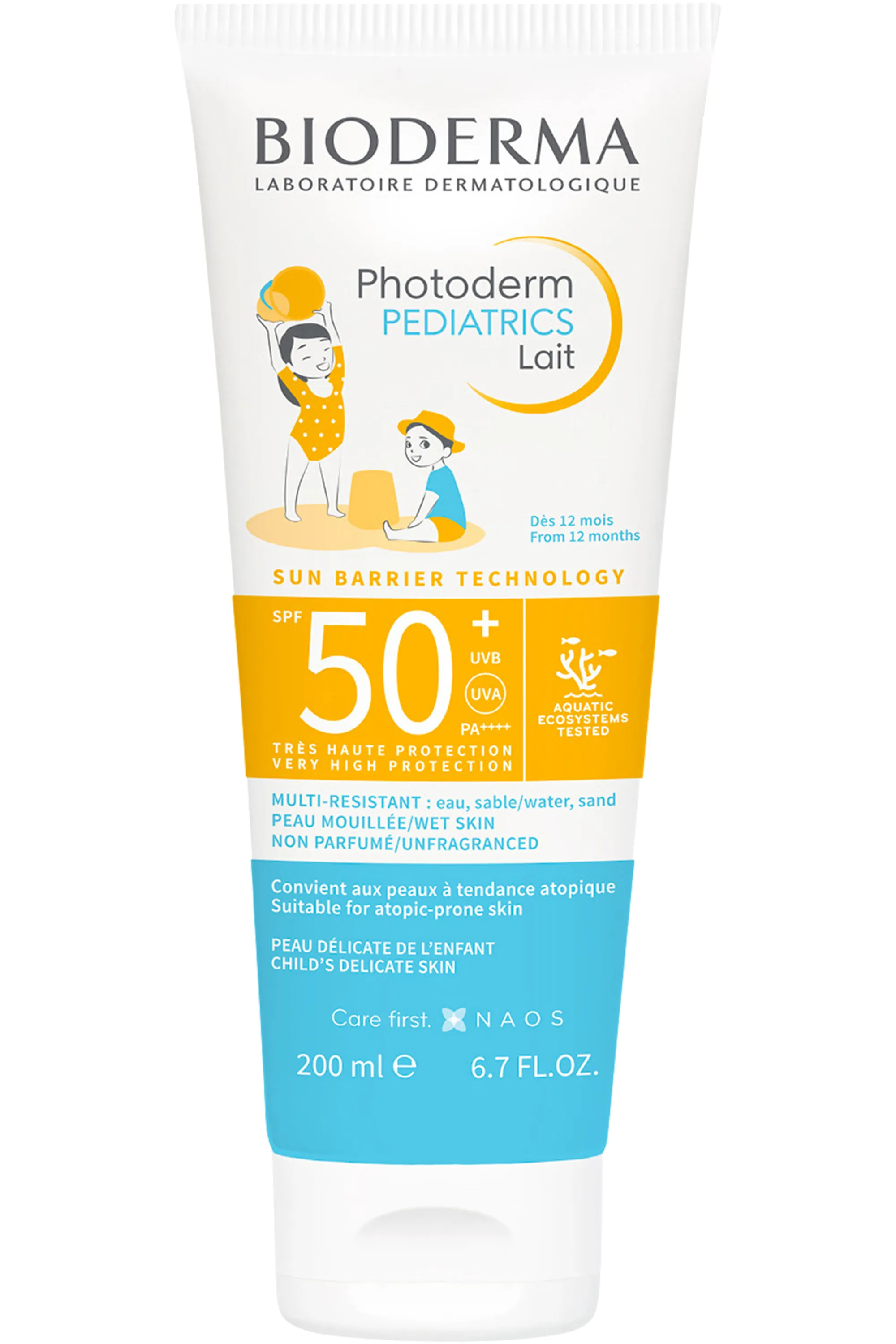 Bioderma Lait solaire Photoderm Pediatrics SPF50+-200 ml