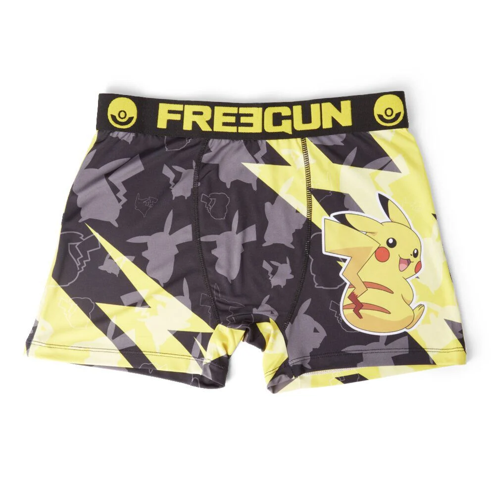 Boxer homme Freegun Pokemon Pikachu