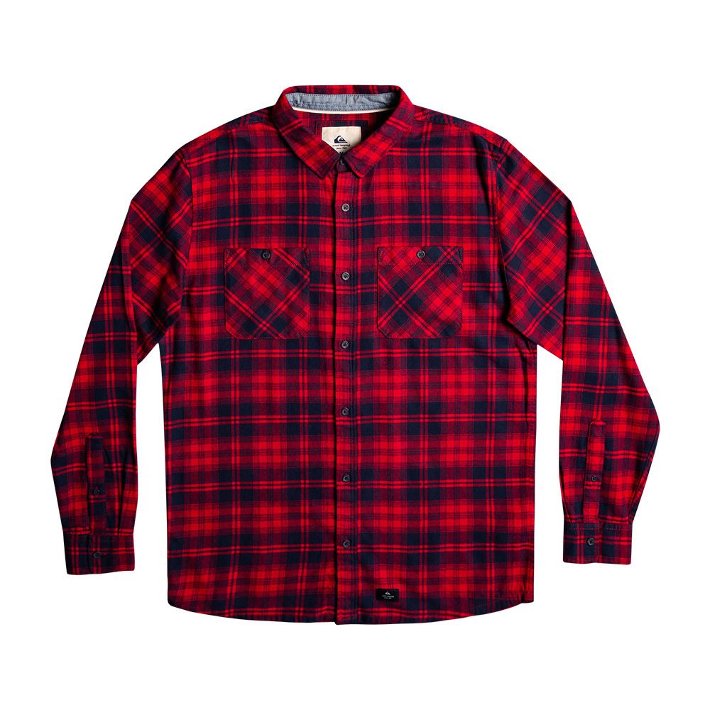 Quiksilver LANARK - Chemise Homme chillipepperlanark
