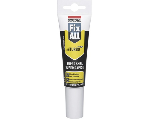 Soudal Fix ALL Turbo Montagelijm Wit 185 g