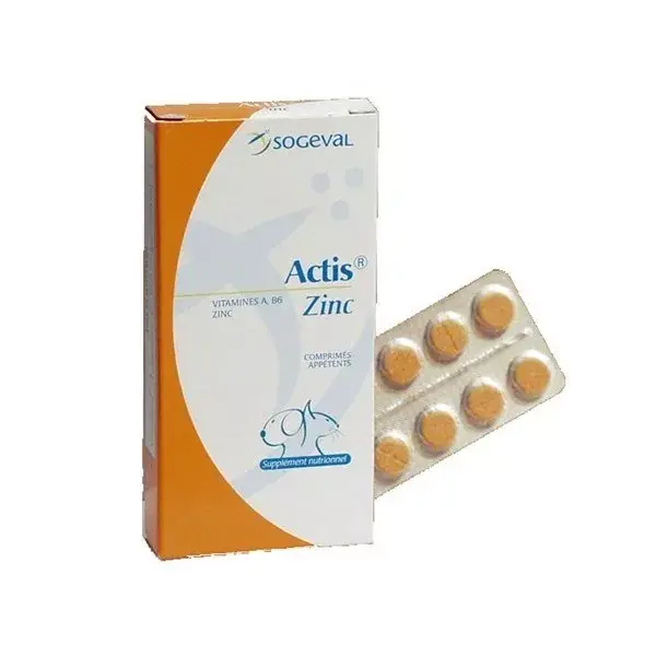 Ceva Actis Zinco 30 comprimidos
